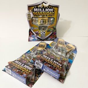 Million Warriors 20 Pack with Launcher and 2x 10 Packs